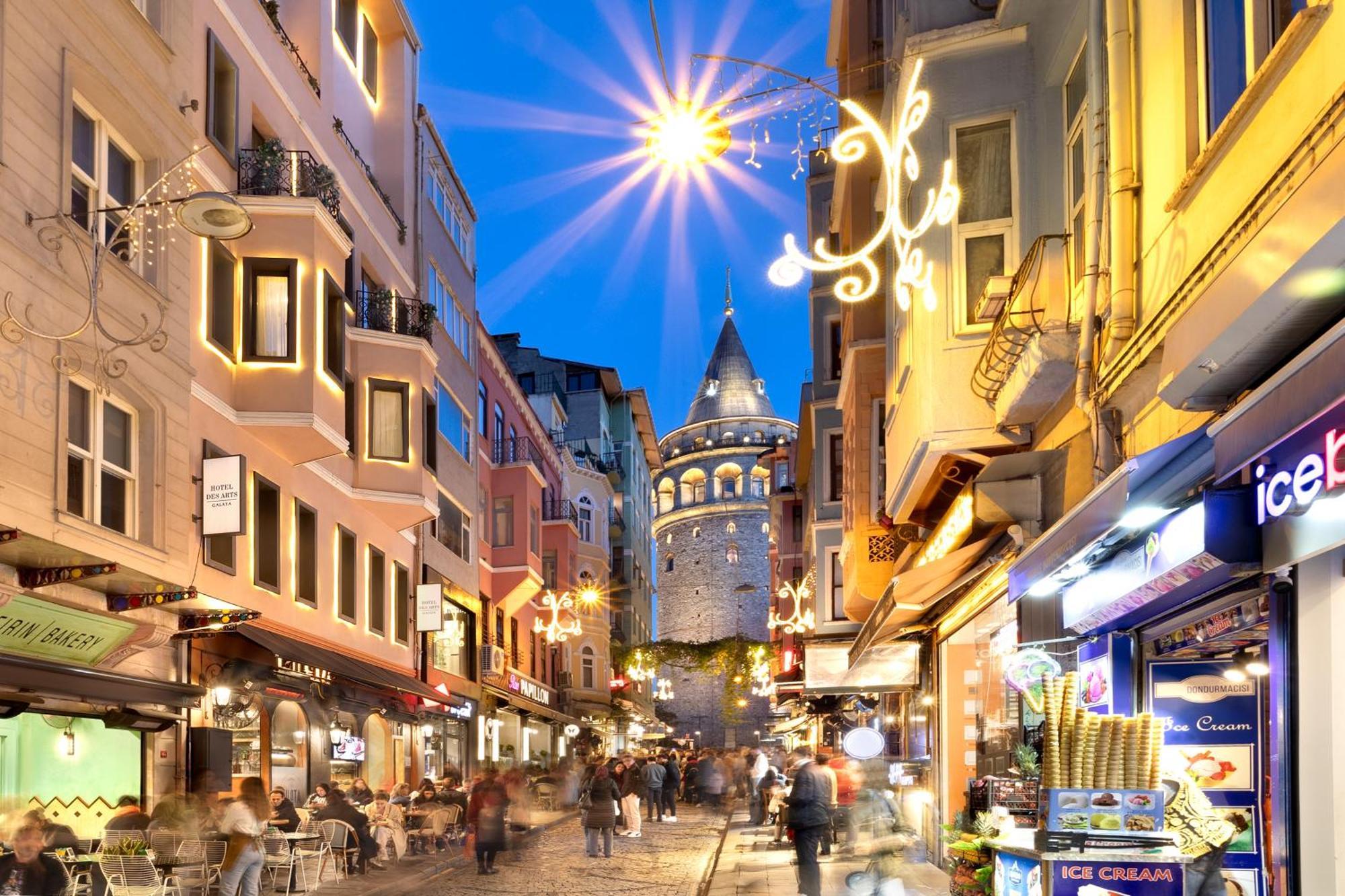 Hotel Des Arts Galata Istanbul Exterior foto