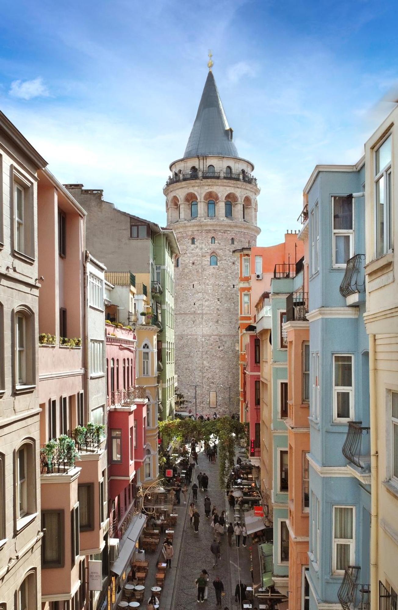 Hotel Des Arts Galata Istanbul Exterior foto