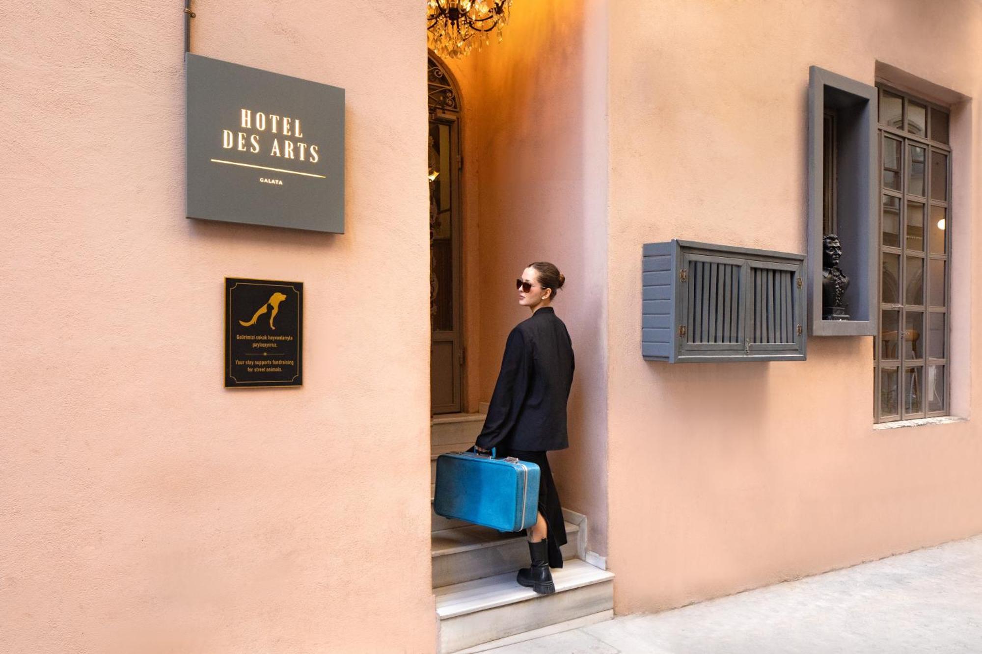 Hotel Des Arts Galata Istanbul Exterior foto